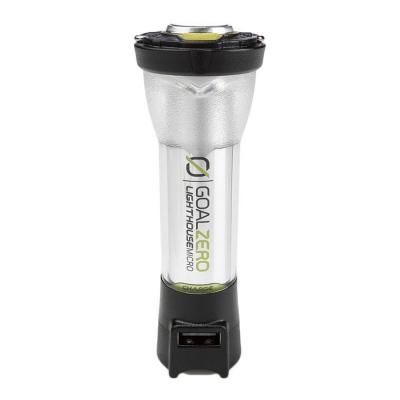 Goal Zero Lighthouse Micro Charge Usb Rechargeable Argent&eacute; 120 Lumens