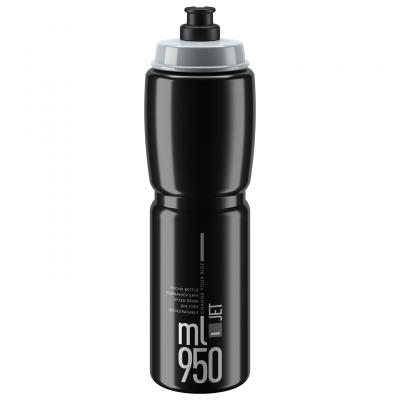 ELITE Bidon v&eacute;lo Jet 950ml Black Noir Unique