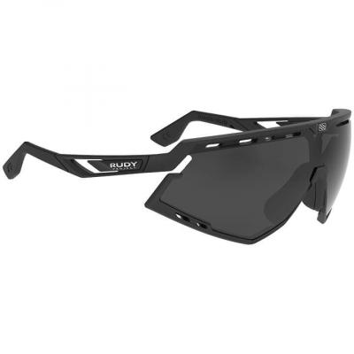 Lunettes Rudy Project Defender Noir Mat Verres Noir Fum&eacute;