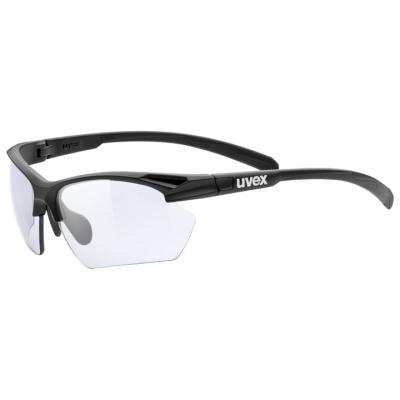 Lunettes de Soleil Uvex Sportstyle 802 Small Vario Noir Mat