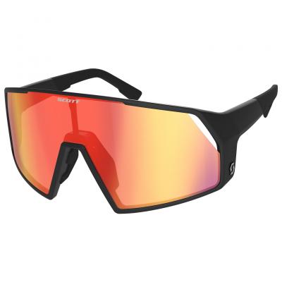 Scott Unisex Sonnenbrille Pro Shield, Schwarz - Rot Chrome, 289232