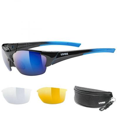 Uvex Blaze Iii 2.0 Mirror Sunglasses Bleu,Noir Mirror Blue