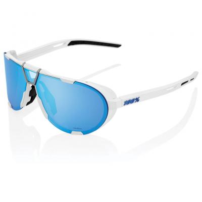 Lunettes de soleil 100 westcraft soft tact blanc verres miroir bleu