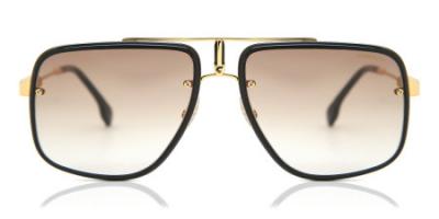Carrera CA Glory II Lunettes de Soleil, Gold/Brown Shaded, 59 Homme