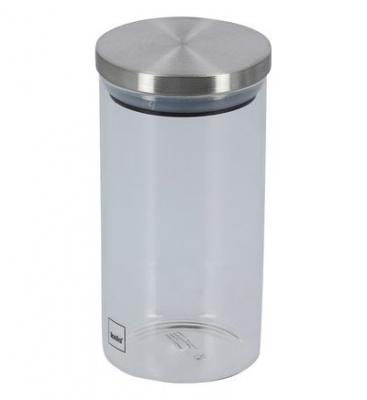 Bocal herm&eacute;tique en verre avec couvercle en inox Vorratsdosen-0.35L