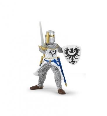 Papo - Chevalier blanc &agrave; l'&eacute;p&eacute;e