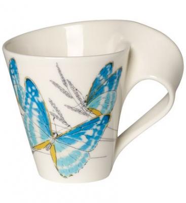 Tasse avec anse villeroy & boch hairstreak bleu profond