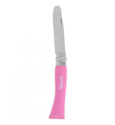 Opinel O001699 Couteau Mixte, Rose, 8 cm