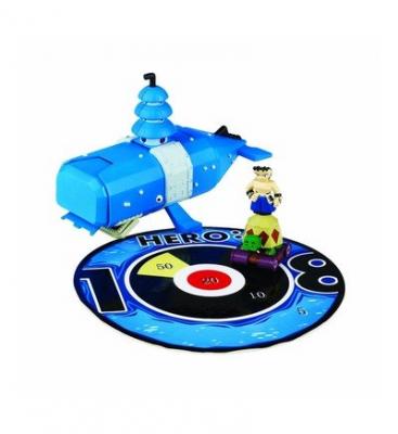 Hero 108 - Lanceur Mini Playset 1 Figurine + 1 Vehicule 