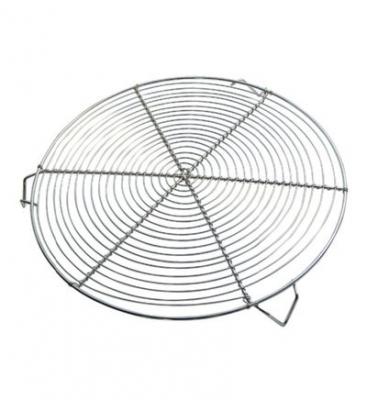 Grille ronde nickel&eacute;e avec pieds Multicolore De Buyer