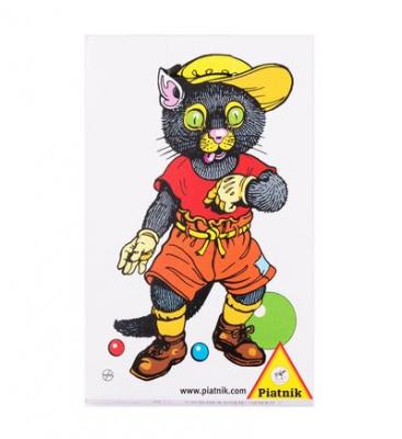 Jeu de cartes Mistigri : R&eacute;tro chat Piatnik