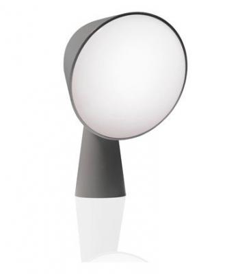Lampe &agrave; poser - BINIC Anthracite L 14cm x H 20cm Polycarbonate, ABS