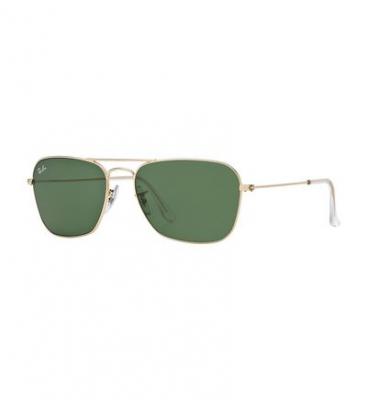 Lunettes de soleil Ray-ban Rb3136 caravan col. 001 Hommes Carr&eacute; Or