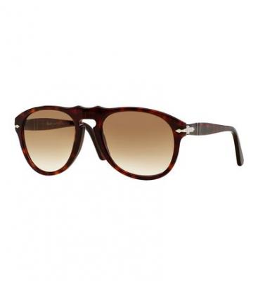 Lunettes de soleil Persol Po0649 col. 24/51 Hommes Pilot Havana