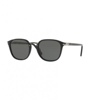 Lunettes de soleil Persol Po3186s col. 95/58 Hommes Panthos Noir