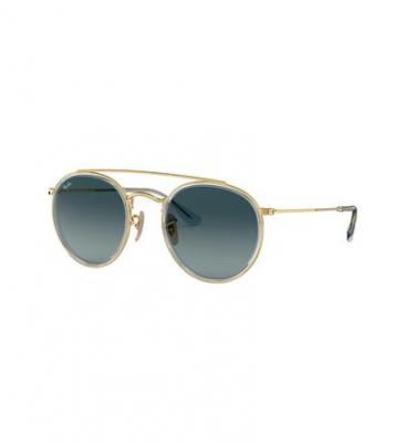 Ray Ban Round Double Bridge zonnebril RB3647N 9123/3M