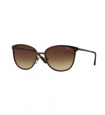 Lunettes de soleil Vogue Vo4002s col. 934s13 Femme Carr&eacute; Maron