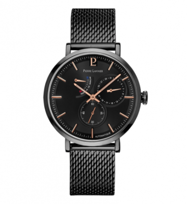 Montre Pierre Lannier Collection Evidence Noir