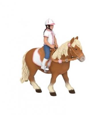 Papo - Poney Shetland avec selle