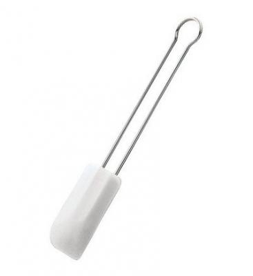 R&ouml;sle - L&egrave;che plat en silicone blanc 26cm x 5cm