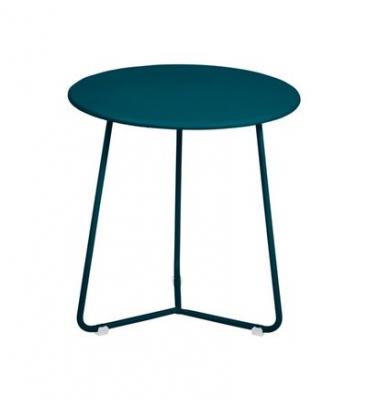 Table d'appoint - tabouret bas Cocotte FERMOB Bleu acapulco