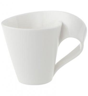 Villeroy & Boch NewWave Tasse, 200 ml, Porcelaine Premium, Blanc