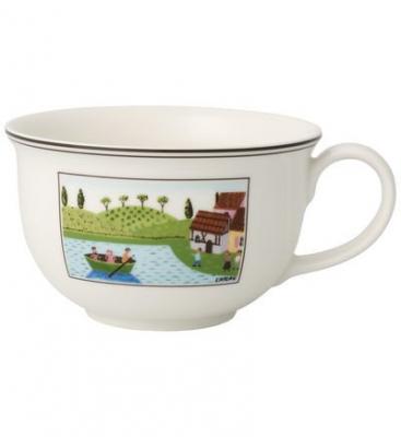 Charm & Breakfast Design Naif Tasse caf&eacute; au lait sans soucoupe XL Blanc Villeroy & Boch