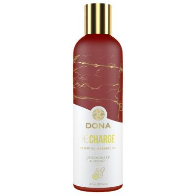 Huile de Massage Essentielle REcharge Citronnelle et Gingembre 120 ml