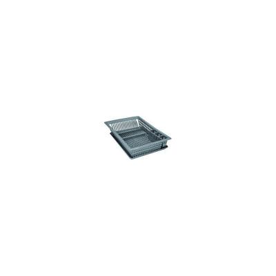 ALUMINIUM ET PLASTIQUE &Eacute;gouttoir vaisselle+plateau 49x36 silver [-]