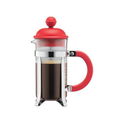 BODUM 1913-294 CAFETI&Egrave;RE &Agrave; PISTON ROUGE 13,5 X 19 CM 