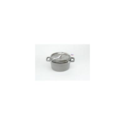STAUB Cocotte en Fonte, Ronde, &Oslash; 20 cm, 2,24 L, Gris Graphite