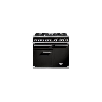 Piano de cuisson Falcon NOIR CHROME 100 CM GAZ F1000DXDFBL/CM-EU