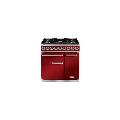 Piano de cuisson FALCON F900DXDFRD/NM mixte rouge