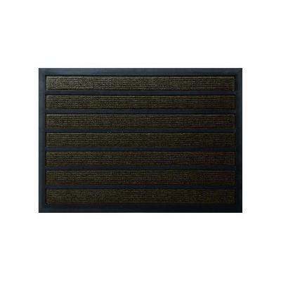ID MAT Tapis Combi'absorbant Marron 40 x 60 cm