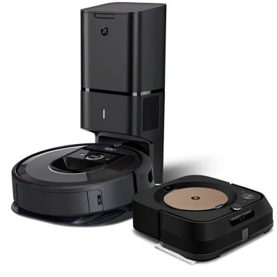 SET : iRobot Roomba i7+ (aspirateur robot) + iRobot Braava jet m6 (robot laveur de sol)