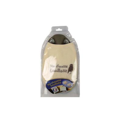 Laguelle lg556 bouillotte chouette adulte caoutchouc avec housse