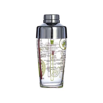 Shaker &agrave; cocktail biconique 0.585 L - gris