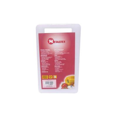 Metaltex 569238 Planche Dcouper Polythylne Avec Rigole 27 X 39 X 1,1cm