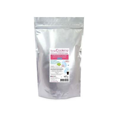 Pr&eacute;paration pour barbe &agrave; papa bleue 400 g - ScrapCooking
