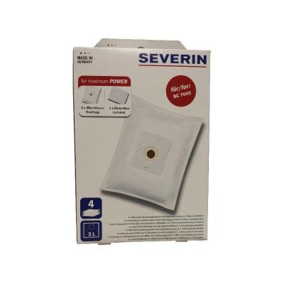 SEVERIN Lot de 4 sacs &agrave; poussi&egrave;re + 1 filtre moteur