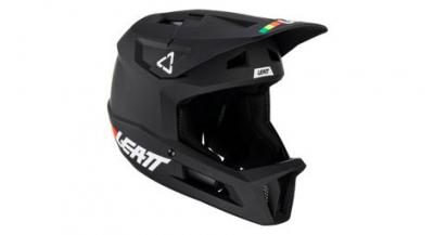 Leatt MTB Gravity 1.0 V23 Casque Unisexe, Noir, M