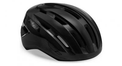 Casque route met miles noir brillant 2022