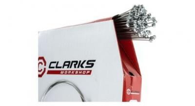 Cable frein vtt inox clarks 2.00m (vendu par boite de 100)