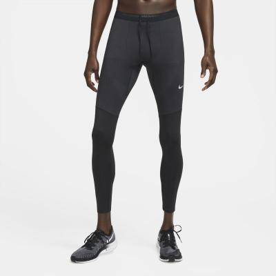 Nike M NK DF Phenom Elite Tight Men's, Black/Reflective Silv, L
