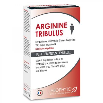 Labophyto Arginine Tribulus 60 G&eacute;lules V&eacute;g&eacute;tales - Bo&icirc;te 60 G&eacute;lules