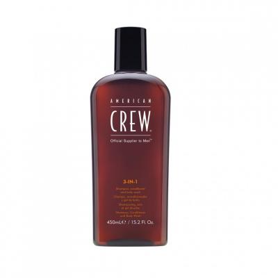 Shampooing Conditionner American Crew 3-en-1 450 ML