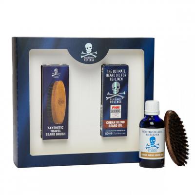 Coffret voyage pour barbe dure Cuban Beard Grooming Kit