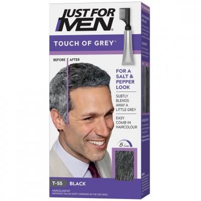 COLORATION CHEVEUX HOMME - Gris Noir-Just For Men