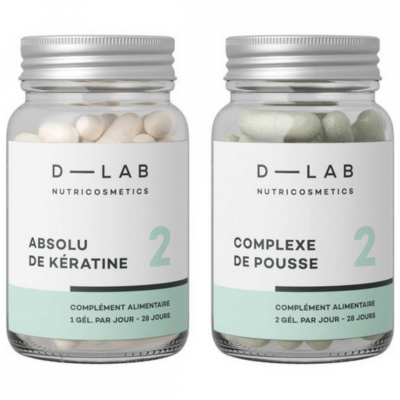 D-LAB NUTRICOSMETICS Nutrition-Capillaire 1 mois 84 g&eacute;lules