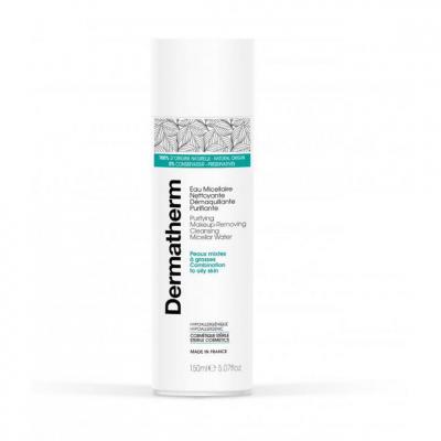Eau Micellaire Nettoyante D&eacute;maquillante Purifiante 150ml Dermatherm